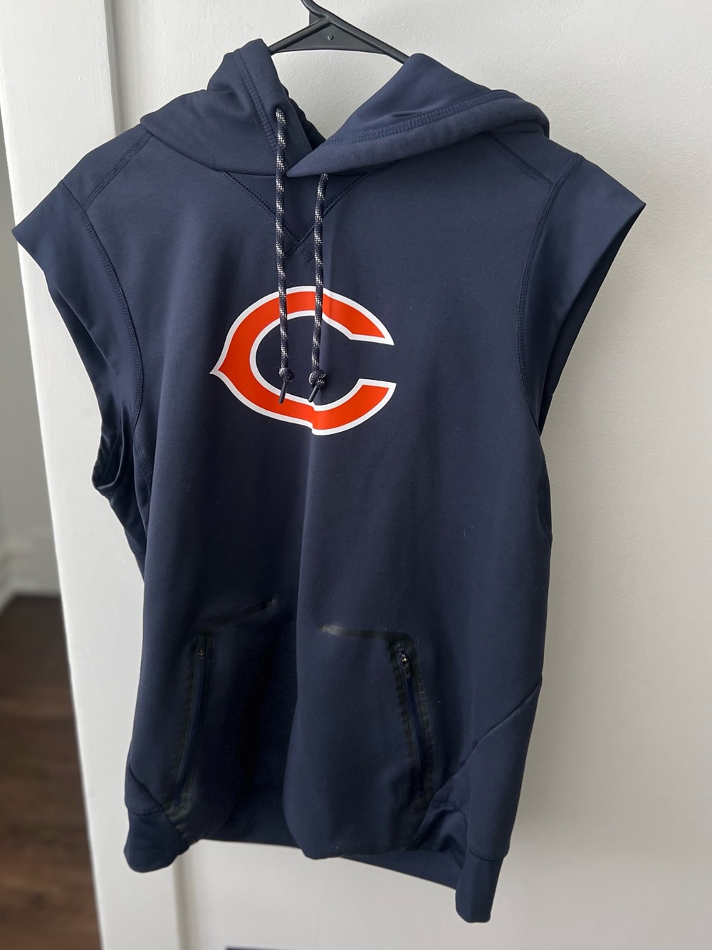 NFL Navy Dri-FIT Chicago Bears Hooded Pullover